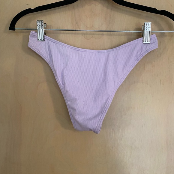 Purple bathing suit with sparkles size small - Picture 2 of 6
